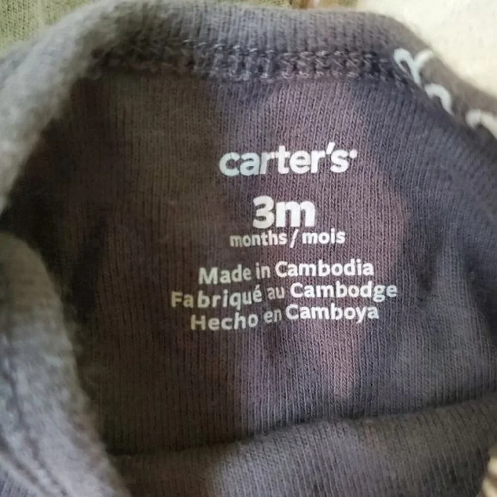 Carter's baby boy‎ Bundle Sz 3 Months rompers shorts
